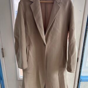 Chic Tan Overcoat